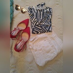 Loft Size Small Abstract Cardigan Size S